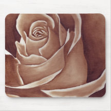 Morning Bliss - Rose in Oil Mouse Mats