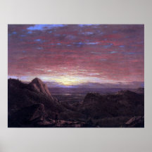 Morning by Frederic Edwin Church Print