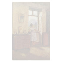 Morning By Schwind Moritz Von (Best Quality) Stationery Paper
