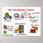 Morning Chart Print