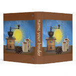 Morning Coffee 1" Binder