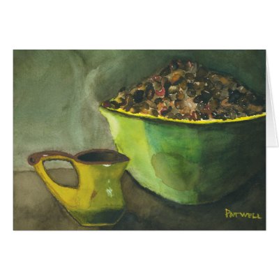 Morning Coffee Greeting Cards by lakeerieartists
