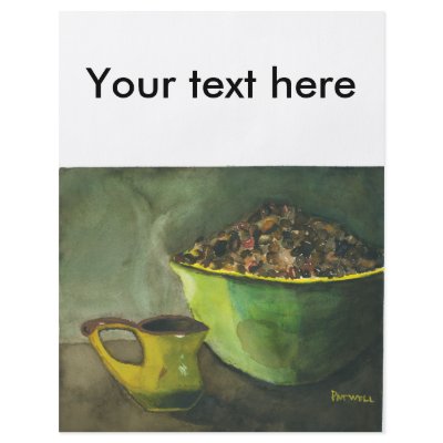 Morning Coffee Flyer by lakeerieartists