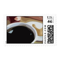 Morning Coffee Postage Stamps