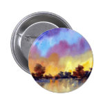 Morning Dawn in Watercolour Button Badge