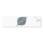 Morning Dew Leaf Bumper Sticker