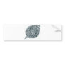 Morning Dew Leaf Bumper Sticker