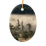 Morning Fog in the Adirondacks Christmas Ornaments