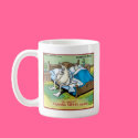 Morning Garlic Breath Funny Offbeat Cartoon Gifts mugs by beardiethor123 Morning Garlic Breath Funny Offbeat Cartoon Gifts mugs