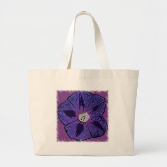Morning Glory Abstract zazzle_bag