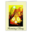 MORNING GLORY cards by ANGELHELEN MORNING GLORY cards