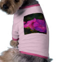 Morning Glory Dog T-Shirt pet clothing by gavila_pt Morning Glory Dog T-Shirt pet clothing