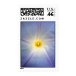 Morning Glory Heart Stamp