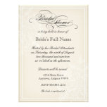 Morning Glory Hydrangea Bridal Shower Invitation