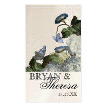 Morning Glory Hydrangea - Favor Gift Tags Business Card