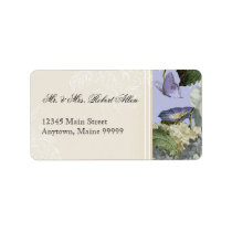 Morning Glory Hydrangea - Return Address Labels