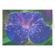 Morning Glory (Landscape) Greeting Card