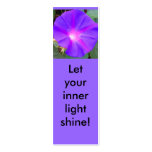 Morning Glory Mini Bookmarks Business Card