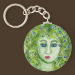 Morning Glory Nymph Keychain keychains