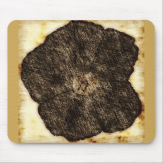 Morning Glory Old Time Sketch zazzle_mousepad