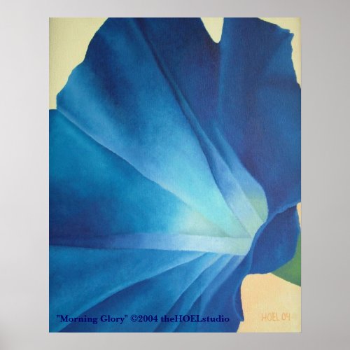 Morning Glory Poster print