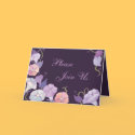 Morning Glory: Wedding Invitation Card