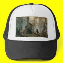 Morning in a Pine Forest hats by rahulbiswas Morning in a Pine Forest hats