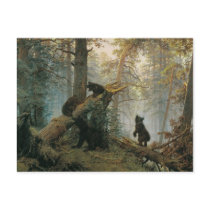 Morning in a Pine Forest Post Card