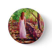 MORNING IN HER GARDEN buttons