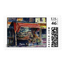 morning in paris, Paris, France postage