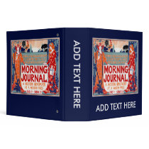 Morning Journal – Louis Rhead Vinyl Binder