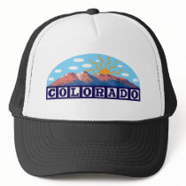 Morning Light On Mount Shavano hats by dgpaulart Morning Light On Mount Shavano hats