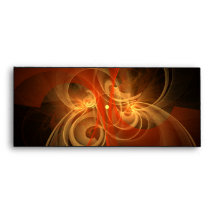 Morning Magic Abstract Art #10 Envelope