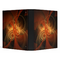 Morning Magic Abstract Art Binder