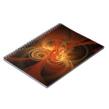 Morning Magic Abstract Art Notebook