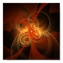 Morning Magic Abstract Art Print print