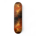 Morning Magic Abstract Art Skateboard
