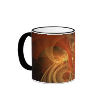 Morning Magic Abstract Coffee Mug
