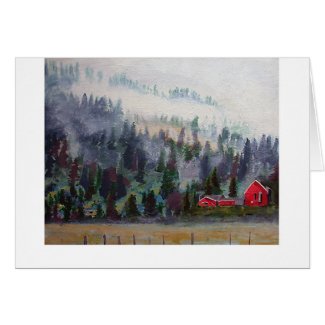 Morning Mist Card