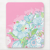 Morning Mist over My Heart mousepads