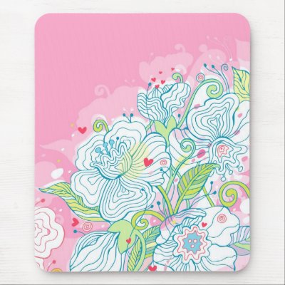 Morning Mist over My Heart Mousepad by ShouShou