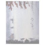 Morning mist with geese, Lake Lamabie, Ontario, Ca Customized Letterhead