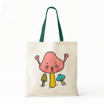 Morning Mushrooms Doodle Art Bag bags