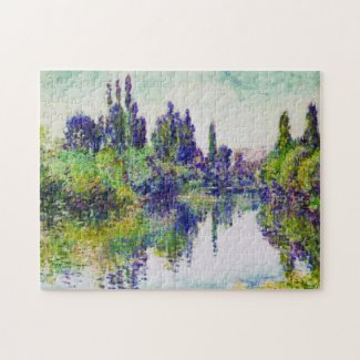 Morning on the Seine, near Vetheuil Claude Monet Puzzle
