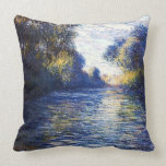 Morning on the Seine River American MoJo Pillows