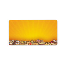 morning pastries ~ label