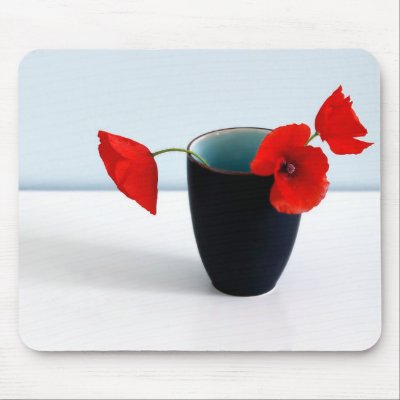 Morning Poppies Mousepad by starlingphotos