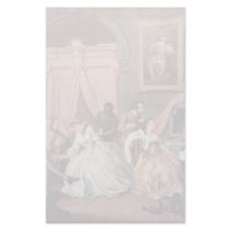 Morning Reception Of The Countess' By Hogarth Custom Stationery