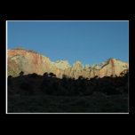Morning Red Rocks at Zion National Park Postcard