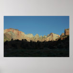 Morning Red Rocks at Zion National Park Print